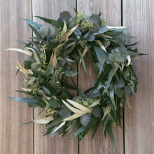 Load image into Gallery viewer, Willow and Silver Dollar Eucalyptus Wreath