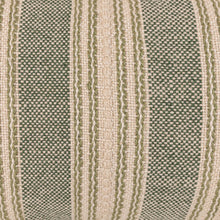 Load image into Gallery viewer, Griffin 14x22 Striped Green Outdoor Indoor Filled Pillow