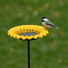 Load image into Gallery viewer, Sunflower Bird Feeder and Bath