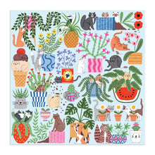 Load image into Gallery viewer, Cats in the Houseplants 500 Piece Puzzle