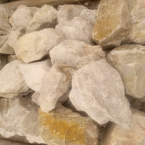 Mountain White Boulders