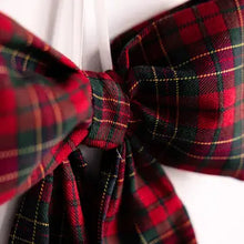 Load image into Gallery viewer, Plaid Red Fabric Bows