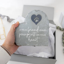 Load image into Gallery viewer, Pawprints - 6&quot; Garden Stone