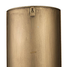 Load image into Gallery viewer, Brass Boho Decor Curved Wall Planter Pot Metal