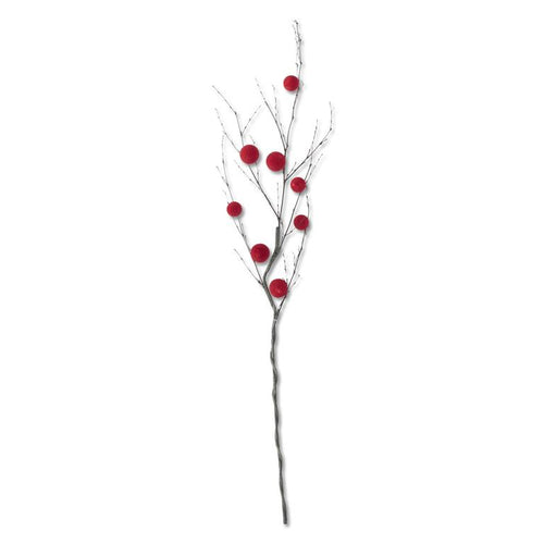 50 Inch Red Ball Branch
