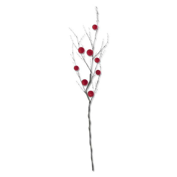 50 Inch Red Ball Branch