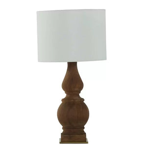 Monticello Outdoor Teak Table Lamp