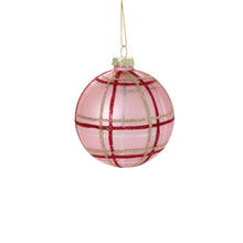 Load image into Gallery viewer, Glitter Plaid Ornament