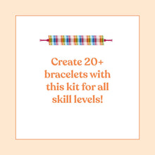 Load image into Gallery viewer, Mindful Crafts: Calm Vibes Friendship Bracelet Kit