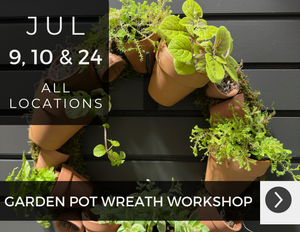 2025 Garden Pot Wreath Workshop