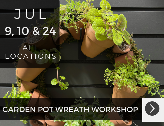 2025 Garden Pot Wreath Workshop