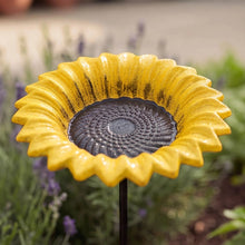 Load image into Gallery viewer, Sunflower Bird Feeder and Bath