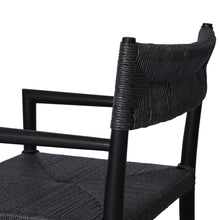 Load image into Gallery viewer, Lomas Outdoor Dining Armchair Black Teak