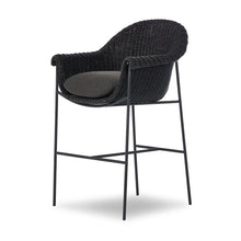 Load image into Gallery viewer, Suerte Outdoor Bar Stool Black