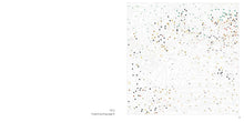 Load image into Gallery viewer, Open coloring book showing dot-to-dot pages with colorful circles and impressionist-style artwork