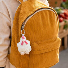 Load image into Gallery viewer, Chicken Keyring sensory Squishy fun teen trendz