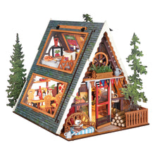 Load image into Gallery viewer, Rolife A-Frame Cabin DIY Miniature House