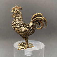 Load image into Gallery viewer, Brass Rooster Decoration