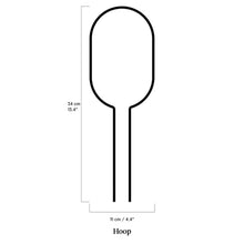 Load image into Gallery viewer, Mini Plant Stake Hoop - Black