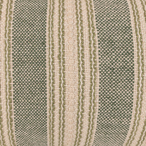 Griffin 14x22 Striped Green Outdoor Indoor Filled Pillow