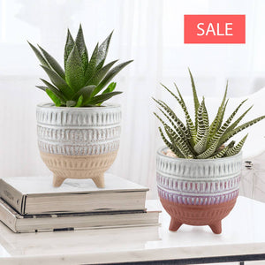 Bohemian Ceramic Planter