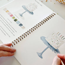 Load image into Gallery viewer, Celebrate watercolor workbook