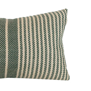 Delmare 16x24 Outdoor Indoor Farmhouse Stripe Filled Pillow