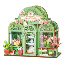 Load image into Gallery viewer, Green Fountain Garde Rolife DIY Miniature House