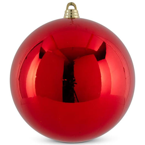 14.5 Inch Red Shiny Shatterproof Ornament
