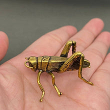 Load image into Gallery viewer, Brass Cricket Decoration