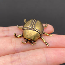 Load image into Gallery viewer, Brass Beetle Decoration