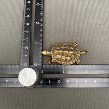 Load image into Gallery viewer, Brass Turtle Decoration