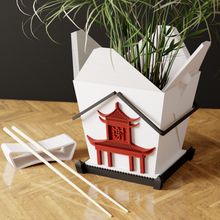 Load image into Gallery viewer, Chinese Takeout Planter: White / Without Drainage