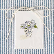 Load image into Gallery viewer, Hydrangea bouquet mini notecard