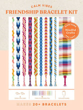Load image into Gallery viewer, Mindful Crafts: Calm Vibes Friendship Bracelet Kit