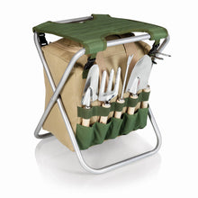 Load image into Gallery viewer, Gardener Folding Seat with Tools
