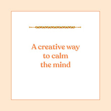 Load image into Gallery viewer, Mindful Crafts: Calm Vibes Friendship Bracelet Kit