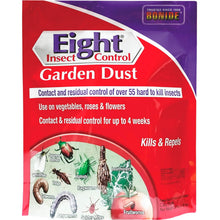 Load image into Gallery viewer, Bonide Eight Insect Control Garden Dust package for controlling over 55 hard-to-kill insects