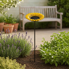 Load image into Gallery viewer, Sunflower Bird Feeder and Bath