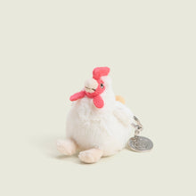Load image into Gallery viewer, Chicken Keyring sensory Squishy fun teen trendz