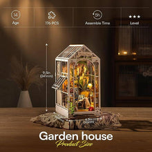Load image into Gallery viewer, Garden House Rolife Book Nook Kit DIY Miniature