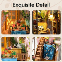Load image into Gallery viewer, Garden House Rolife Book Nook Kit DIY Miniature
