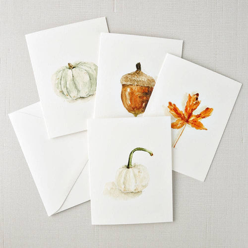 Autumn notecard set