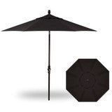 Load image into Gallery viewer, 9 Foot Aluminum Crank Lift Octagon Market Umbrella