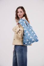 Load image into Gallery viewer, Denim Moon Pattern Reusable Eco Friendly Tote Bag