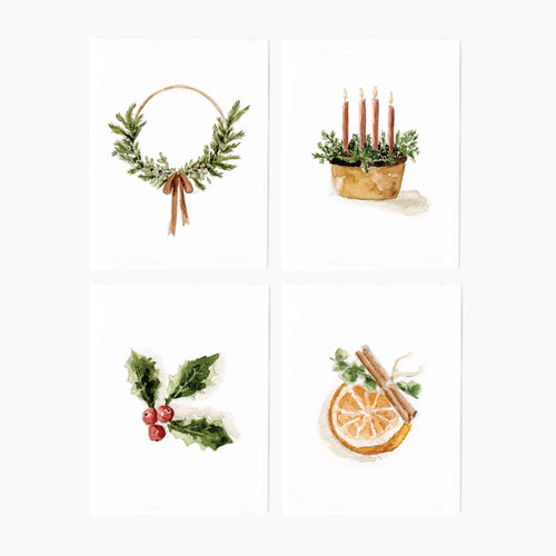 Yuletide notecard set