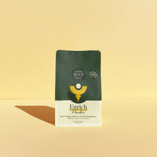 Load image into Gallery viewer, We The Wild Enrich Powder fertilizer package in green and white branding