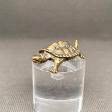 Load image into Gallery viewer, Brass Turtle Decoration