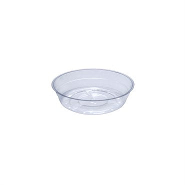Clear Plastic Vinyl Plant Saucer - 4in
