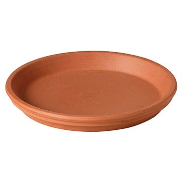 Deroma Clay Saucer - 3in - Red Terracotta